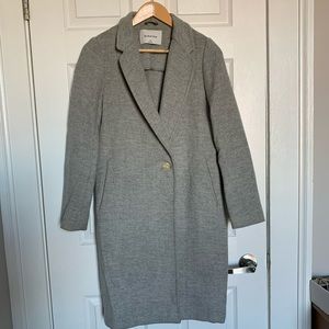 Grey Babaton wool coat